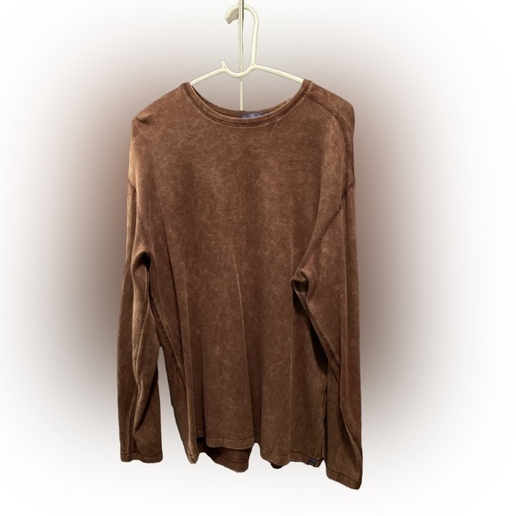 Agave OGLONG SLEEVE CREW Brown - discontinued color high quality material - Picture 1 of 5